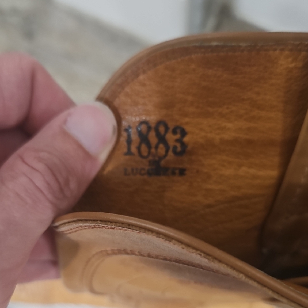 Lucchese Brown Cowboy Western Boots